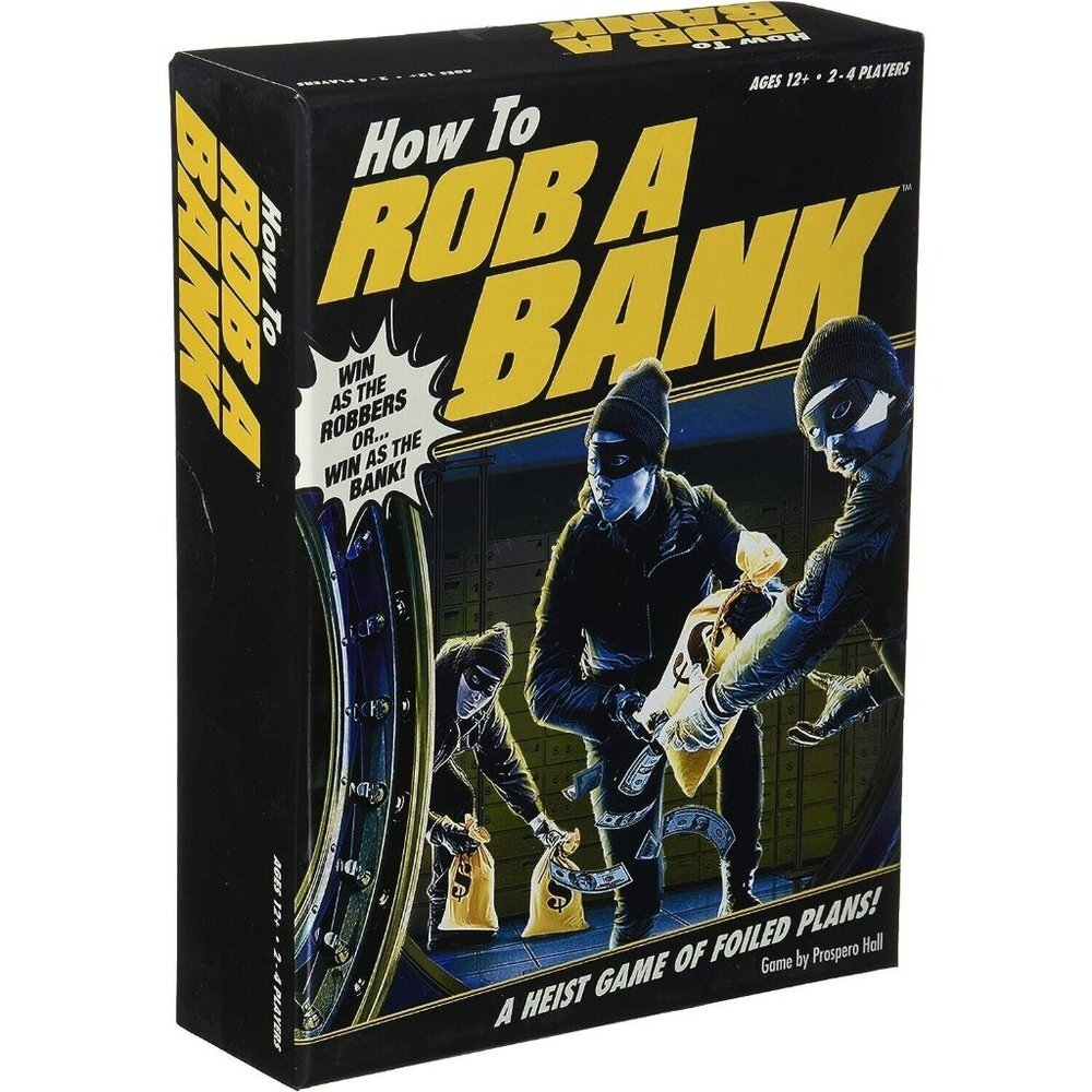 How To Rob A Bank A Heist Game Of Foiled Plans Board Game Complete